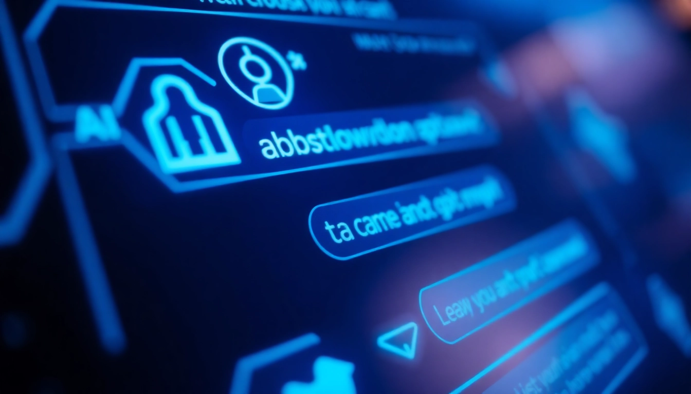 Engaging scene showing a person interacting with a dynamic nsfw ai chat platform on a modern device, highlighting unfiltered AI conversations and privacy features for adult content.